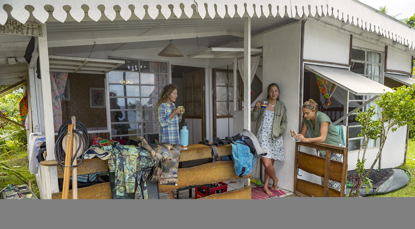 Kimi Werner, Léa Brassy and Liz Clark: Sea Sisters