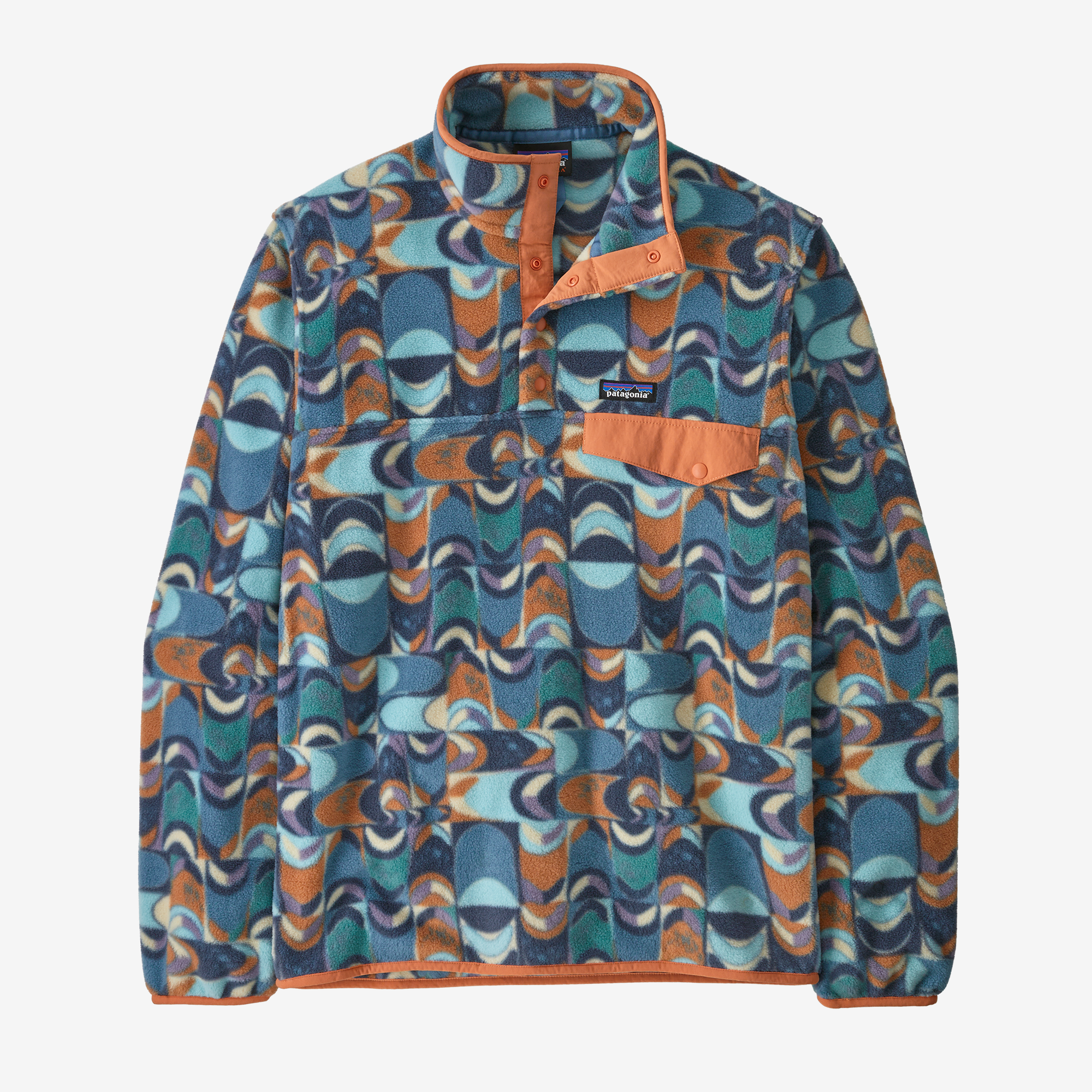 Men's Lightweight Synchilla® Snap-T® Fleece Pullover - Patagonia Men's Lightweight Synchilla® Snap-T® Fleece Pullover - Patagonia