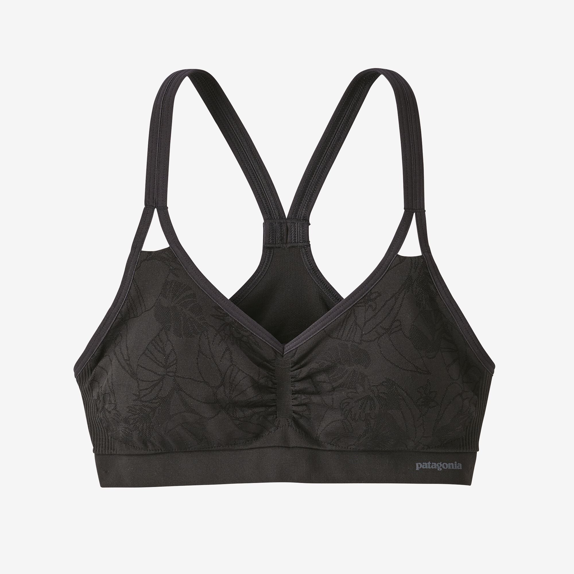 Buy online Grey Nylon Sports Bra from lingerie for Women by Parkha