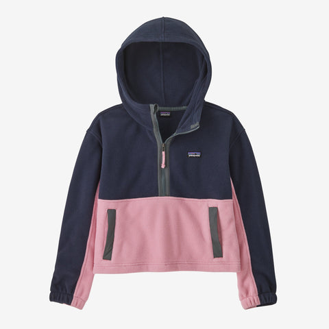 Kids' Microdini Cropped Hoody Pullover