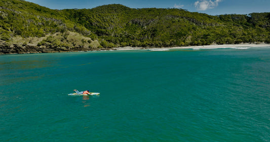 Opening Image: Paddler scores a bluebird day out on the water. Photo Liam O’Brien