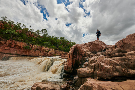 At its peak, Martuwarra becomes one of the most powerful riverine systems in the world. Photo Jackson Gallagher