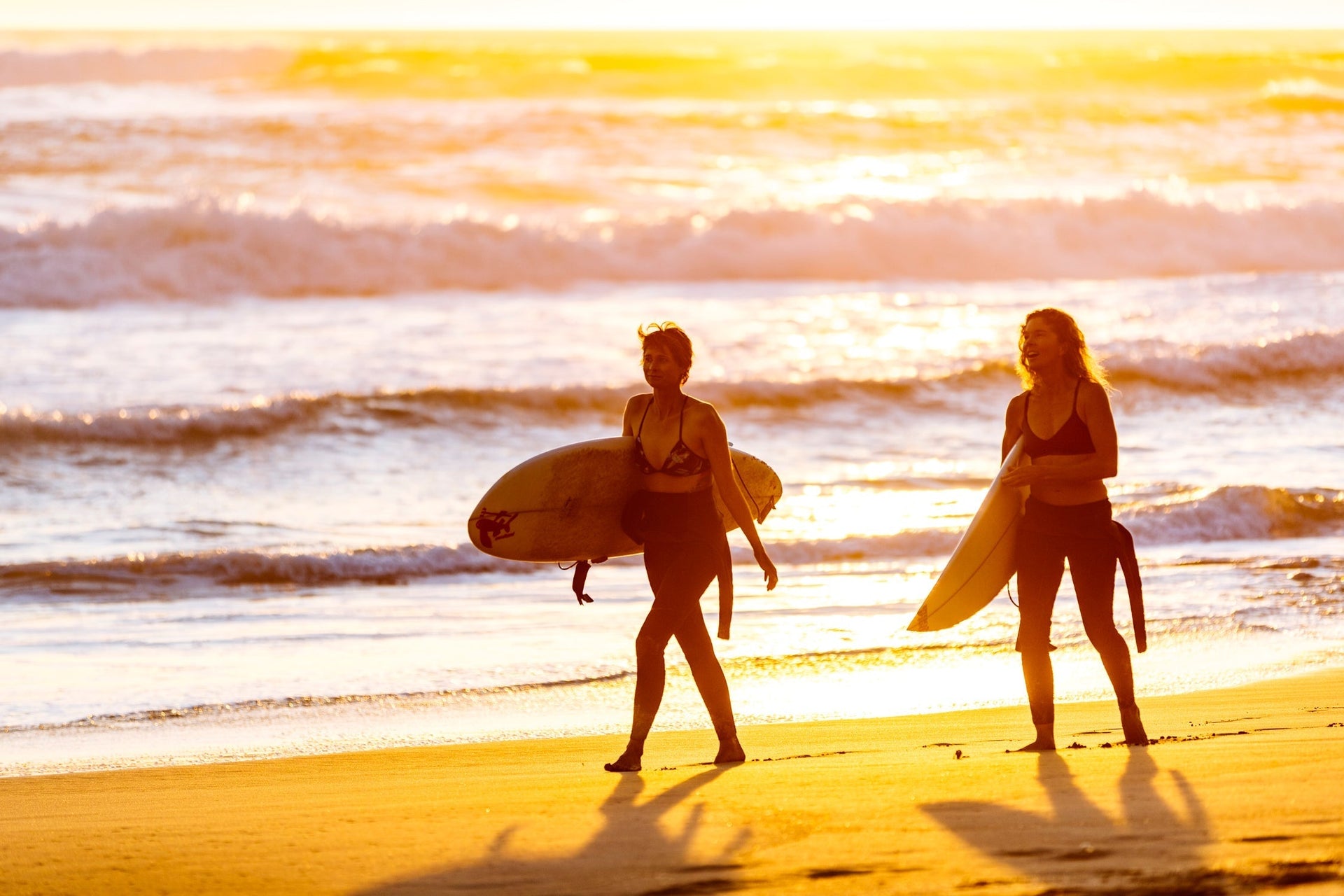 Salty, Sunburnt and Surfed-Out: Belinda Baggs + Liz Clark