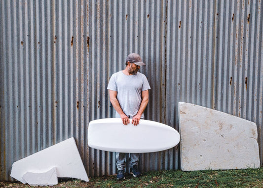 Opening image: Corey Graham is a second generation surfboard designer and one of shaping's contemporary free thinkers. Photo Katey Shearer