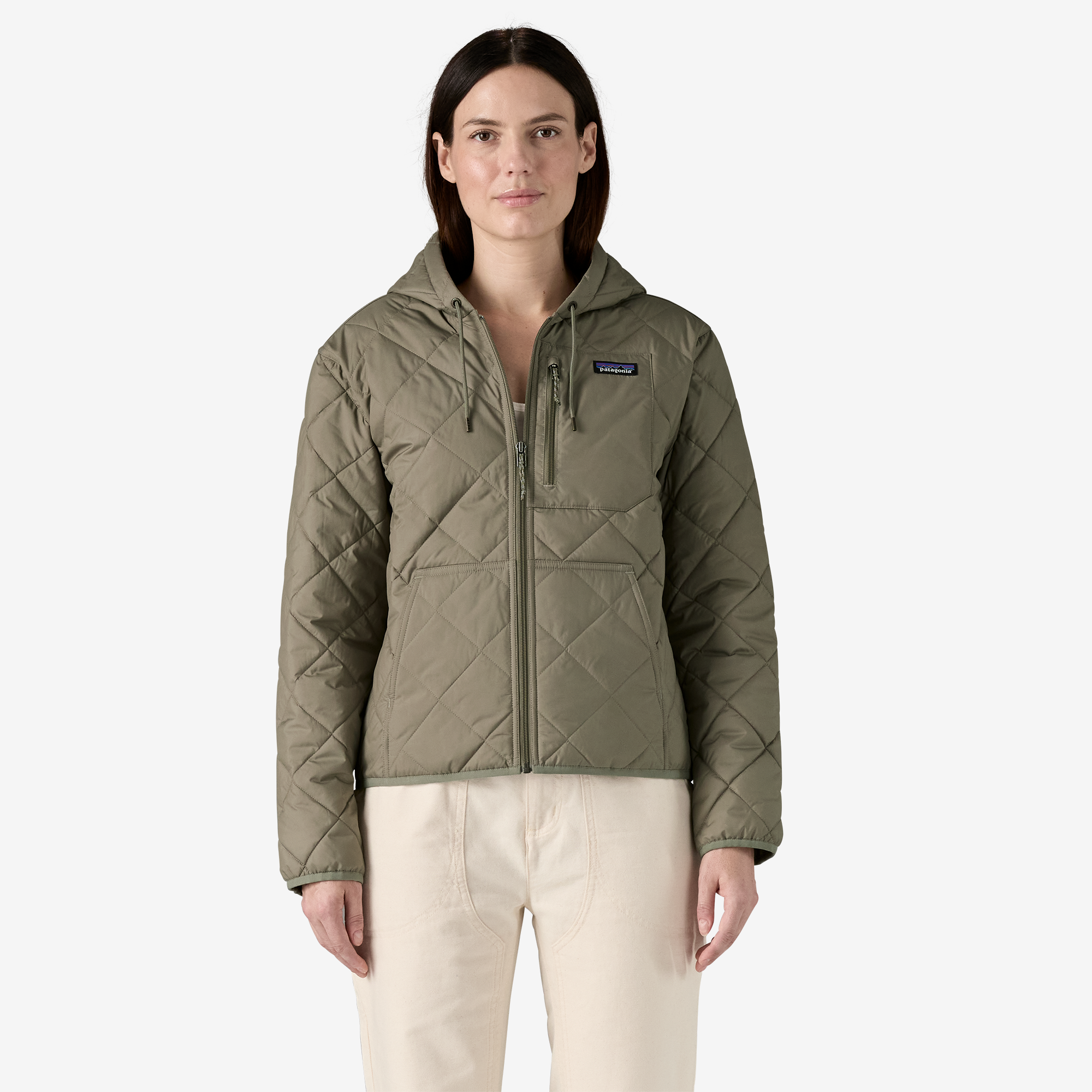 Women's Diamond Quilted Bomber Hoody Patagonia New Zealand