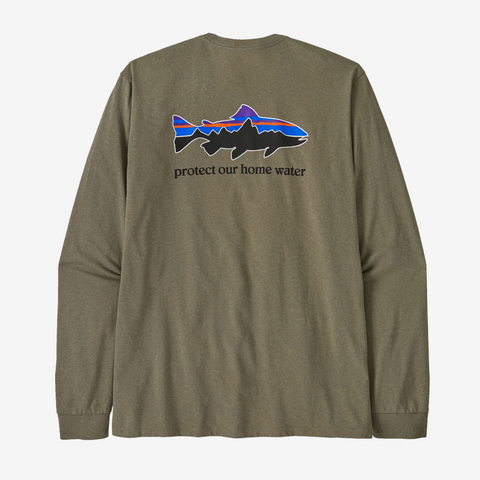 Men's Long-Sleeved P-6 Logo Responsibili-Tee® - Patagonia Men's Long-Sleeved P-6 Logo Responsibili-Tee® - Patagonia