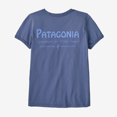 Women's Water People Organic Ringer Tee