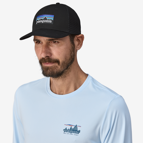 P-6 Logo Trucker Hat Patagonia New Zealand - Main Image