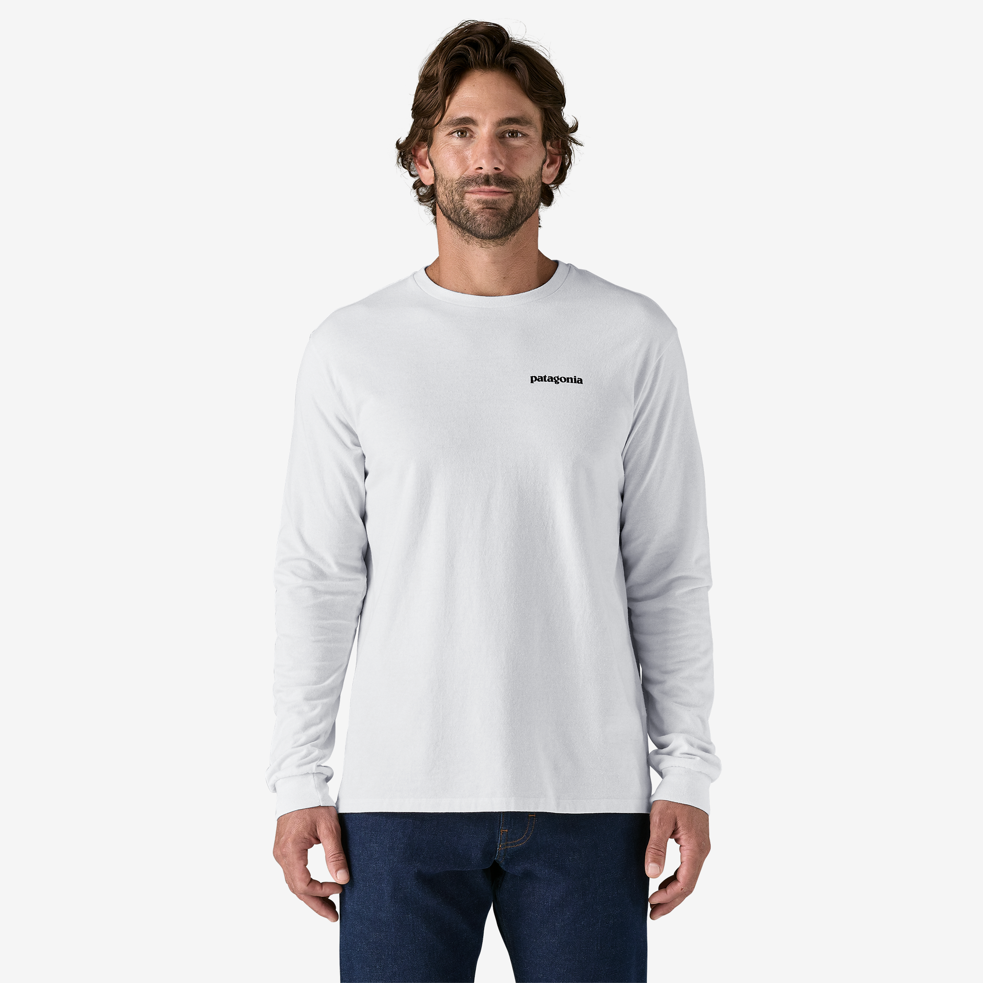 Men's Long-Sleeved P-6 Logo Responsibili-Tee® - Patagonia