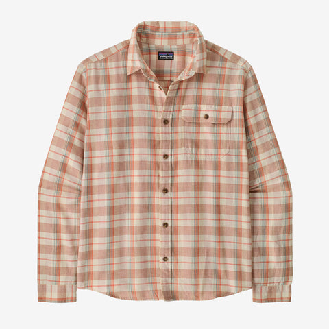 Men's Long-Sleeved Lightweight Fjord Flannel Shirt
