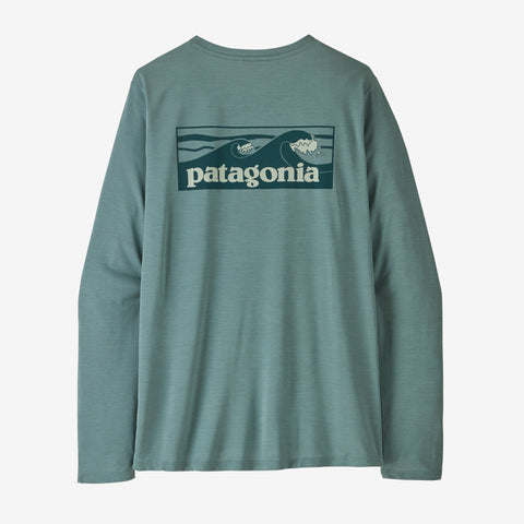 Women’s Long-Sleeved Capilene® Cool Daily Shirt - Boardshort Logo