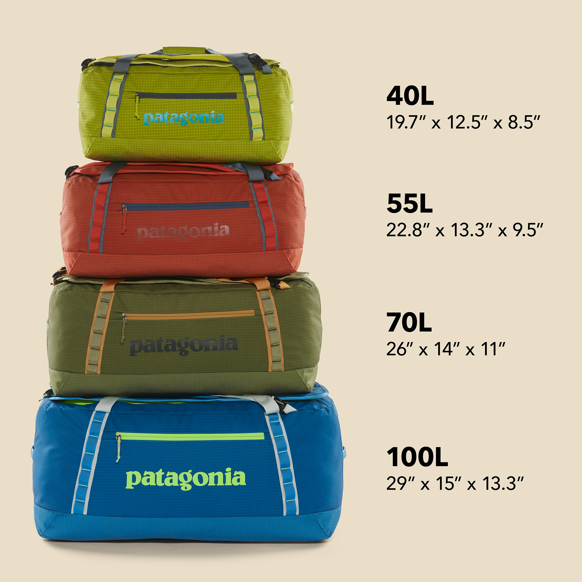 Black Hole® Duffel 100L Patagonia New Zealand - Main Image