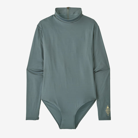 Women's Long-Sleeved Swell Seeker One-Piece Swimsuit